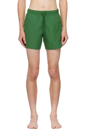 Lacoste Maillot de bain vert à séchage rapide