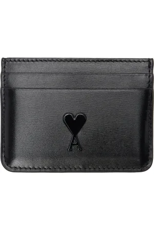 Ami Porte-carte noir à logo Ami de cœur
