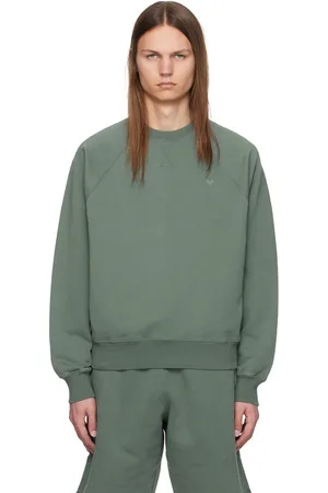 Ami Pull molletonné vert à logo Ami de cœur