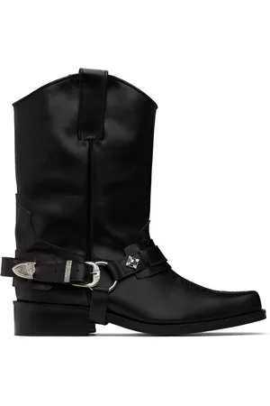TOGA VIRILIS Bottes brunes exclusives à SSENSE