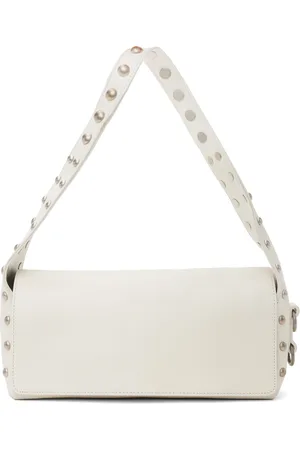 OPEN YY Sac polochon blanc à clous