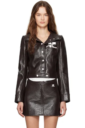 Courrèges Blouson brun - Reedition