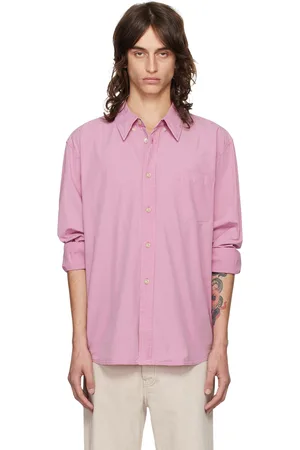 OUR LEGACY Chemise Beyond rose à boutons