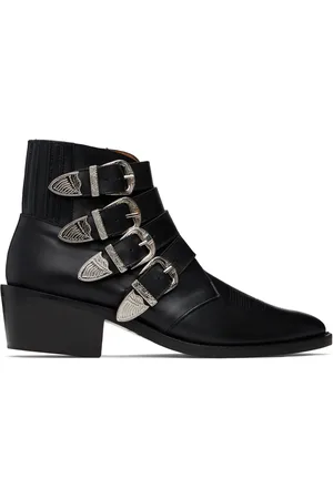 TOGA VIRILIS Bottes noires à boucles