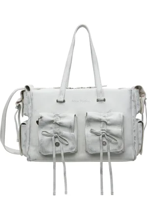 Acne Studios Cabas blanc à poches