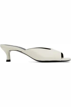 By Far Mules Wendy blanches