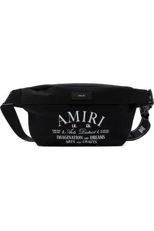 AMIRI Sac-ceinture noir à logo Arts District