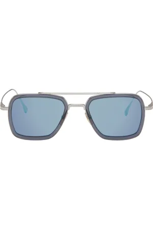 DITA EYEWEAR Lunettes de soleil Flight.006 gris et argenté
