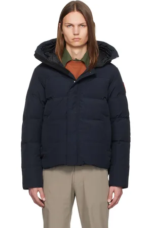 Canada Goose Blouson MacMillan bleu marine rembourré en duvet