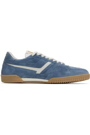 Tom Ford Baskets Jackson bleues en suède