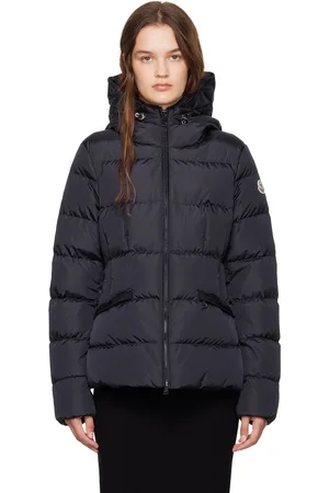 Moncler Blouson Avoce bleu marine rembourré en duvet