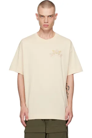 Givenchy T-shirt beige à logo baroque