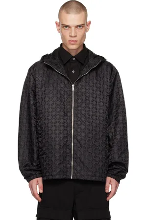 Givenchy Blouson noir à monogrammes