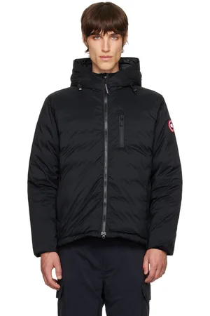 Canada Goose Blouson Lodge noir rembourré en duvet