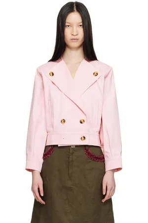 Caro Editions Blouson aviateur Yoko rose
