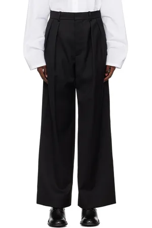 WARDROBE.NYC Pantalon noir à taille basse