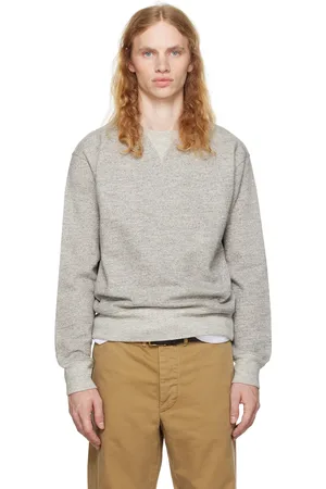 Ralph Lauren Pull molletonné gris en molleton