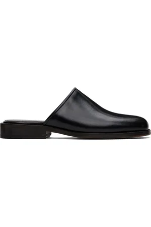 LEMAIRE Mules noires à bout carré