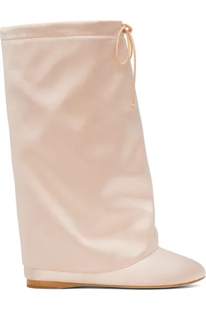 Praying Bottes de style ballerine roses