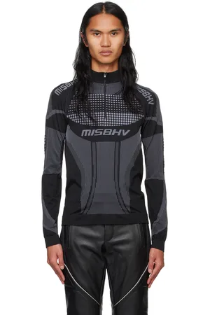 MISBHV T-shirt Europa noir à glissière un quart - SPORT