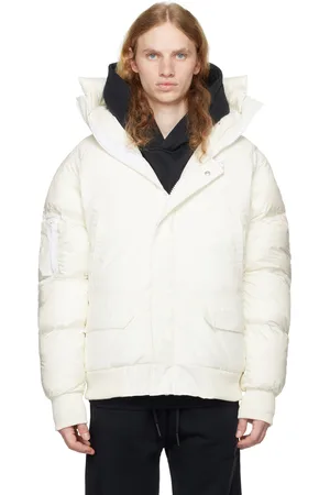 Canada Goose Blouson aviateur Chilliwack blanc rembourré en duvet - Paradigm