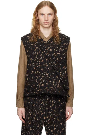 ENGINEERED GARMENTS Gilet de superposition brun