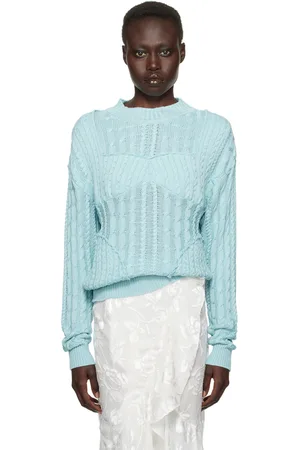 Julie Kegels Pull Kath bleu exclusif à SSENSE