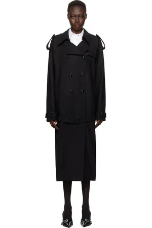 Givenchy Trench surdimensionné noir