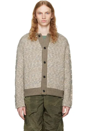 Andersson Bell Cardigan écru à ornements lacés