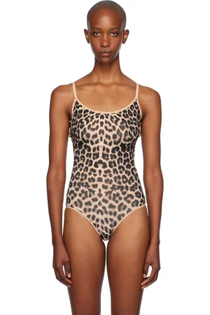 Baserange Justaucorps Emily noir et beige