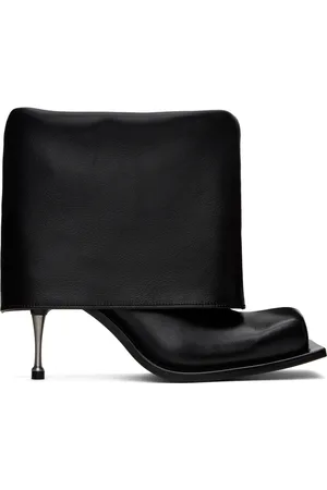 FIDAN NOVRUZOVA Bottes Iman noires à talon aiguille