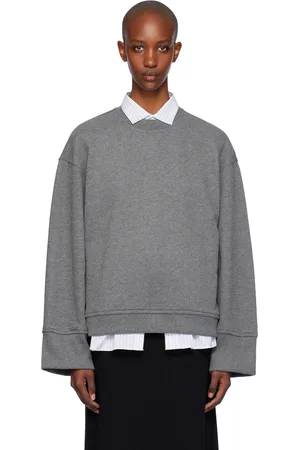 The Frankie Shop Pull molletonné Talia gris