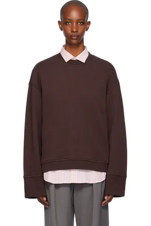 The Frankie Shop Pull molletonné Talia bourgogne