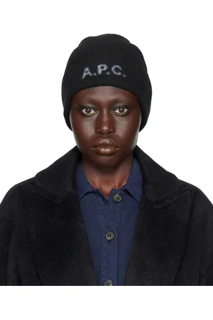 A.P.C. Bonnet Harry noir