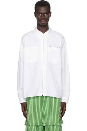 Marni Chemise blanche à glissière