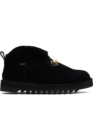 SUICOKE Bottes Bit noires à ferrure à logo modifié