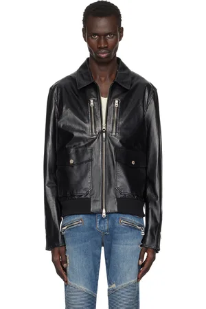 Mackage Blouson Chance noir en cuir