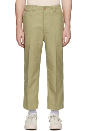 VISVIM Pantalon chino Leaguers vert