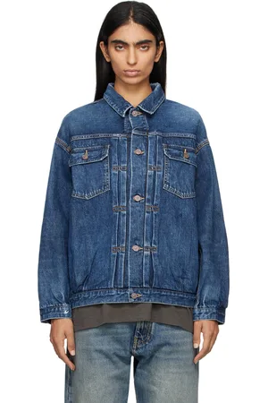 VISVIM Blouson 101XX bleu en denim