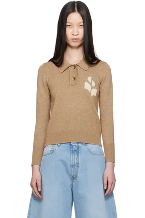Isabel Marant Polo Nola brun clair