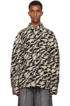 Isabel Marant Blouson Kervon noir et beige
