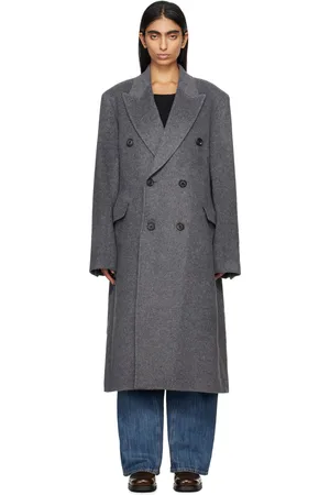 OUR LEGACY Manteau Whale gris