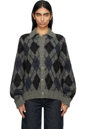 OUR LEGACY Cardigan de soirée gris