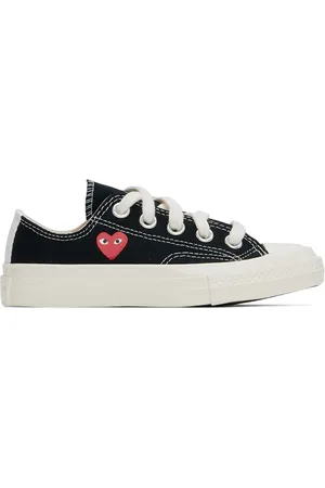 Comme des Garçons Enfant | Baskets basses Chuck 70 noires à logo édition Converse
