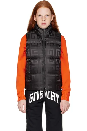 Givenchy Enfant | Veste noire rembourrée en duvet à motif 4G