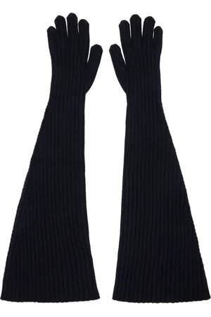 The Row Gants Fergie bleu marine