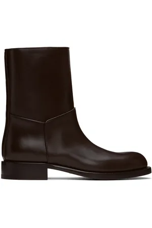The Row Bottes Nobilis brunes