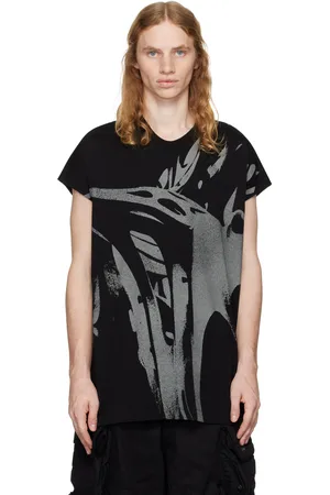 JULIUS T-shirt noir à image Anatomy