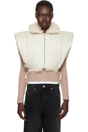 Isabel Marant Veste réversible Hoodiali beige