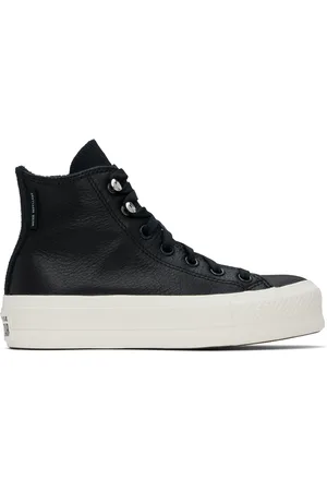Converse Baskets Chuck Taylor All Star noires à plateforme